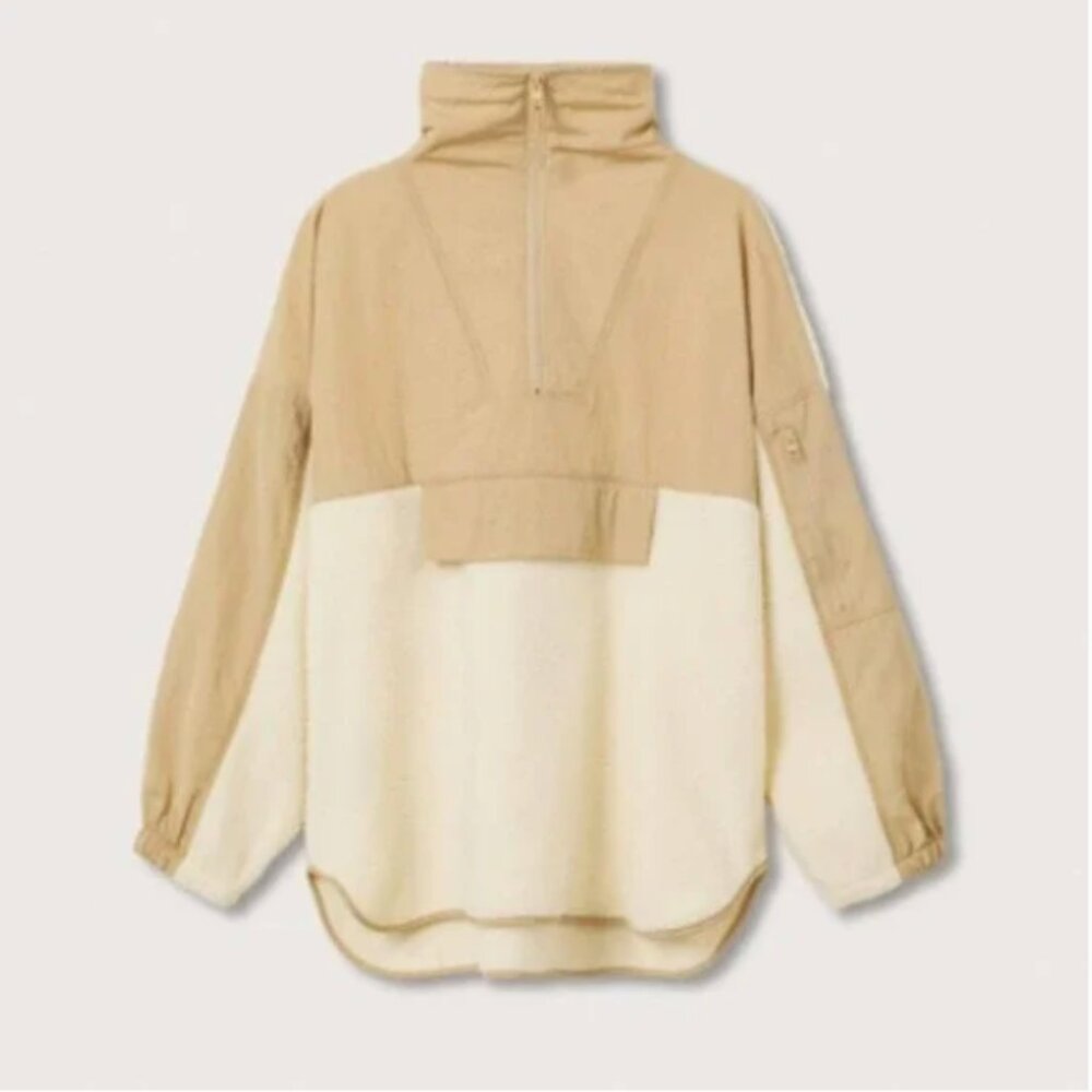 Mango Shearling Sweater Jacket - image 2